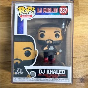 Funko Pop! DJ Khaled Vinyl Figure with Black and Red #237